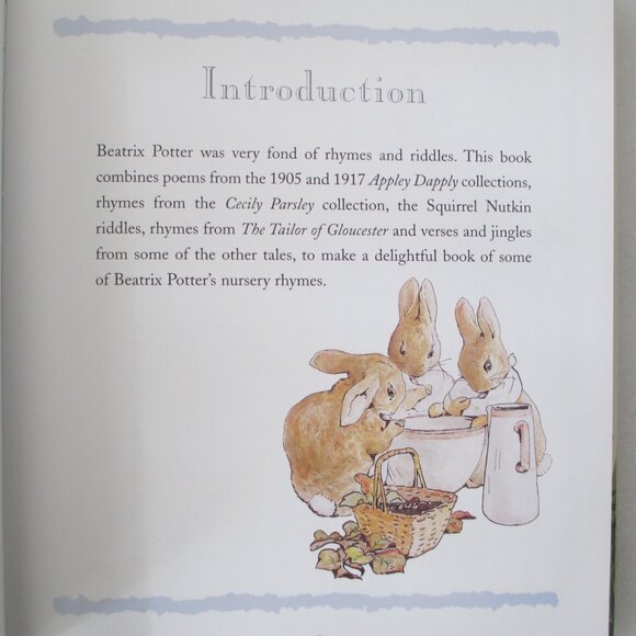 BEATRIX POTTER NURSERY RHYME BOOK - Picture 8 of 12